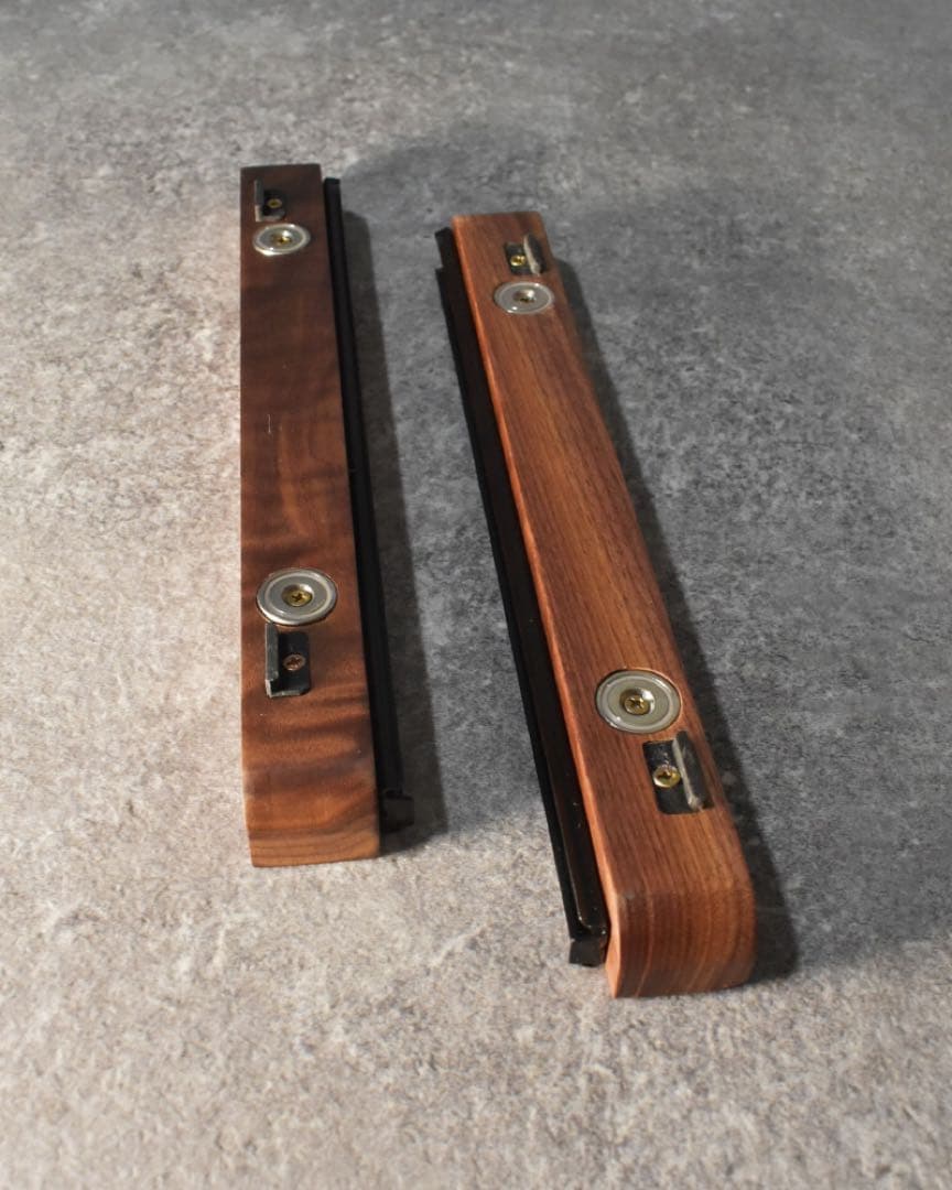 BundleWonk シェルコン 25 天板 レジン ウォルナット 幾何学 麻柄