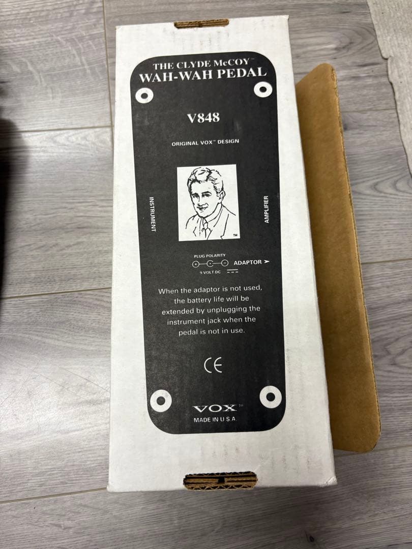 ギター VOX V848 The Clyde McCoy WAH-WAH PEDAL