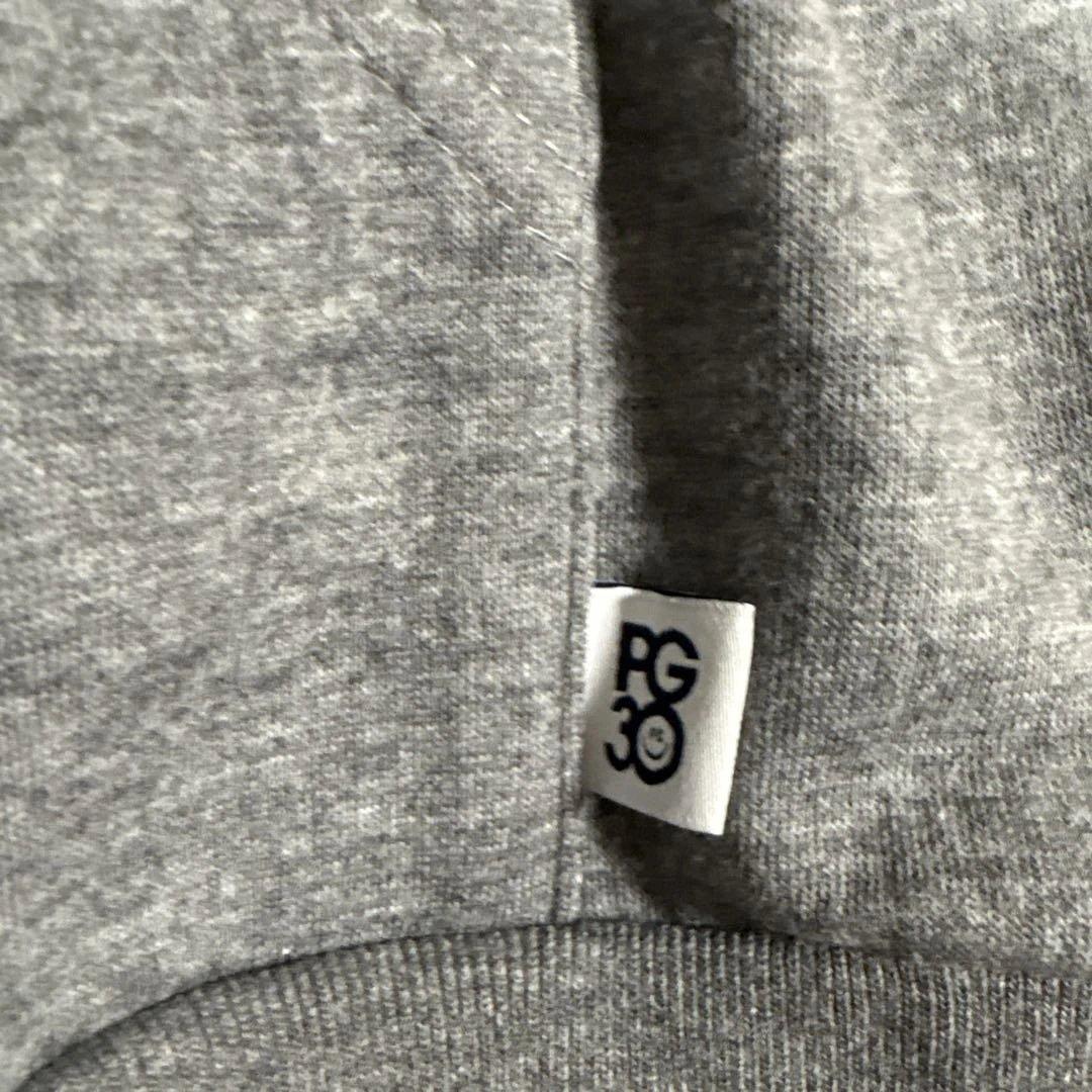 【美品】 PEARLY GATES グレー フルジッパー パーカー