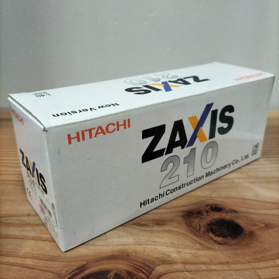 新品、未使用　HITACHI　ZAXIS 210 1/40 パワーショベル