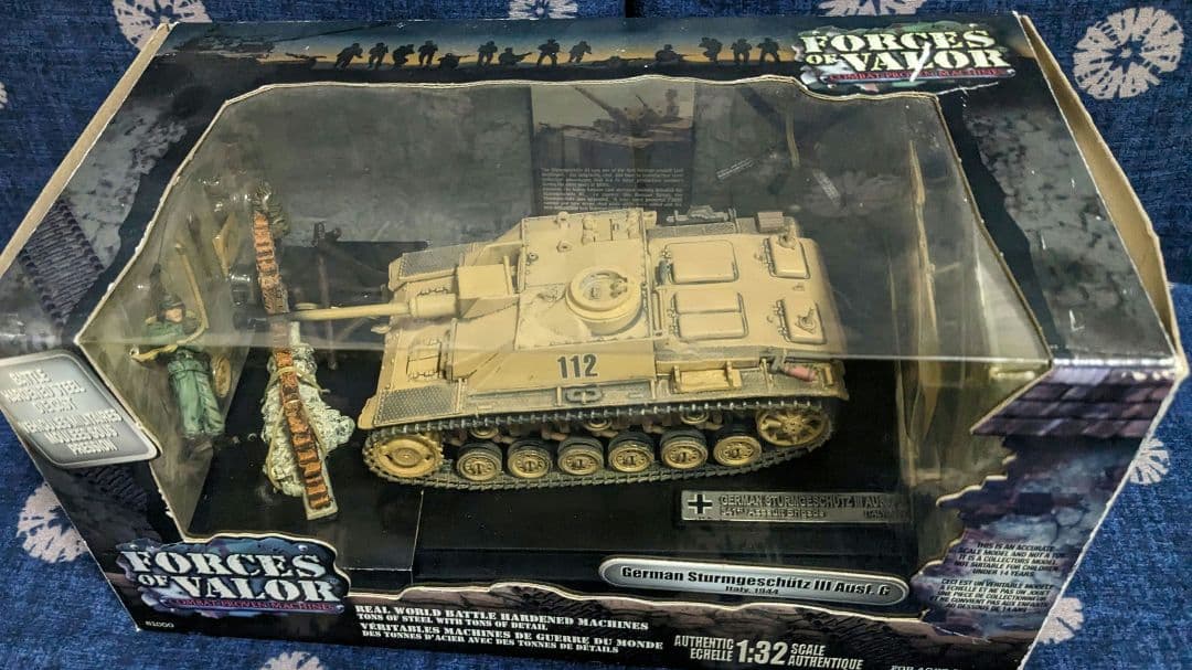 forces of valor Ⅲ号突撃砲G型　1944イタリア（値下げ依頼可）