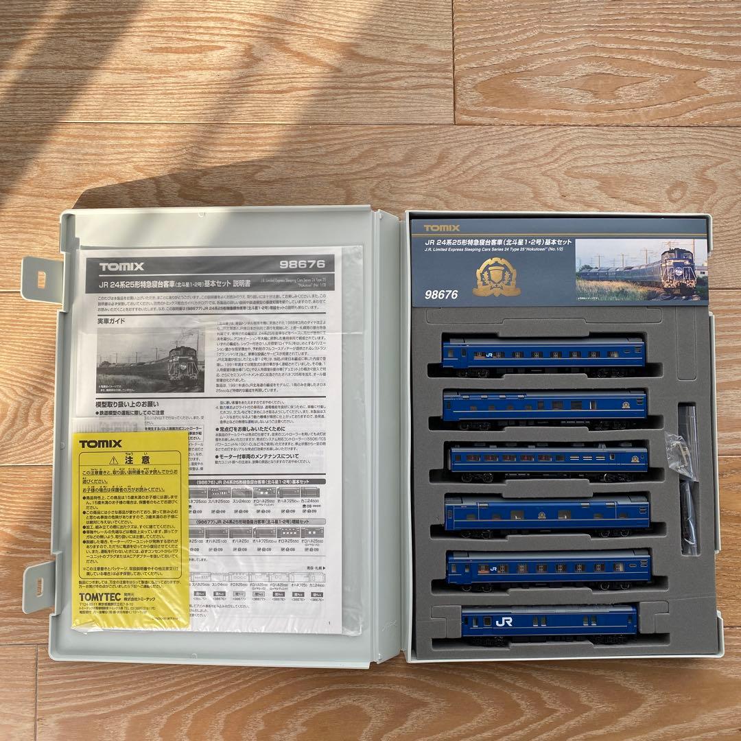 【TOMIX】 JR 24系25形特急寝台客車(北斗星1・2号)基本セット