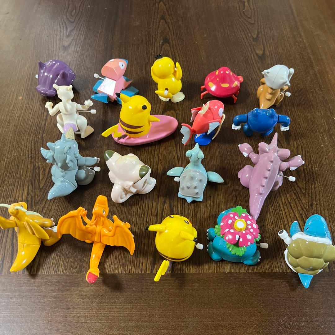 ポケモンキット　TOMY プラモデル　レトロ　全18種