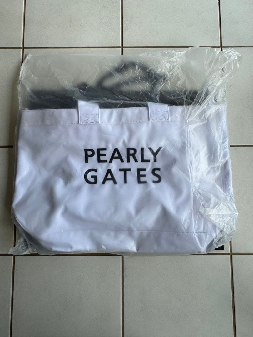 「むう様♡」　パーリーゲイツ 刺繍ニコちゃん　ロッカーバッグ　未使用品