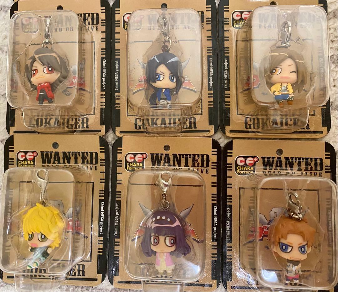 ちみメガ海賊戦隊ゴーカイジャーお宝占い⭐︎チャーム12個セット
