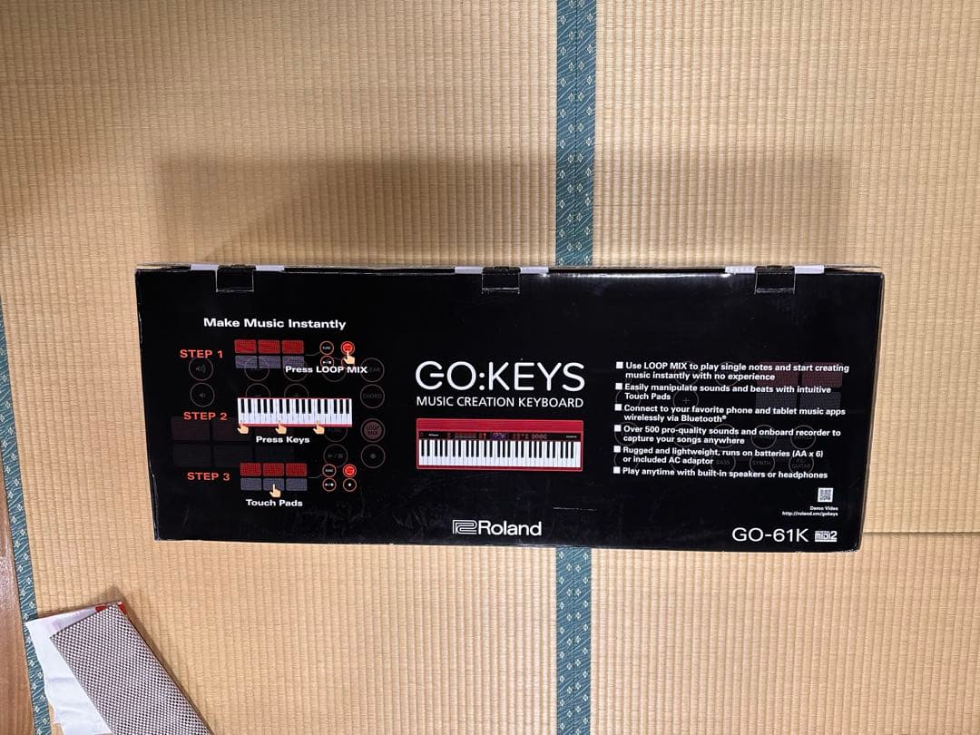 ☆値下げしました☆【美品】Roland GO:KEYS（GO-61K）
