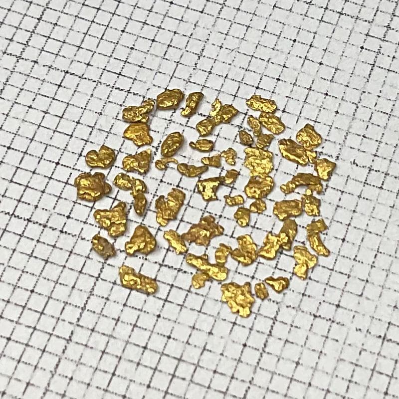 h*a様 ★砂金★北海道新十津川町　総富地川産★ 0.211g