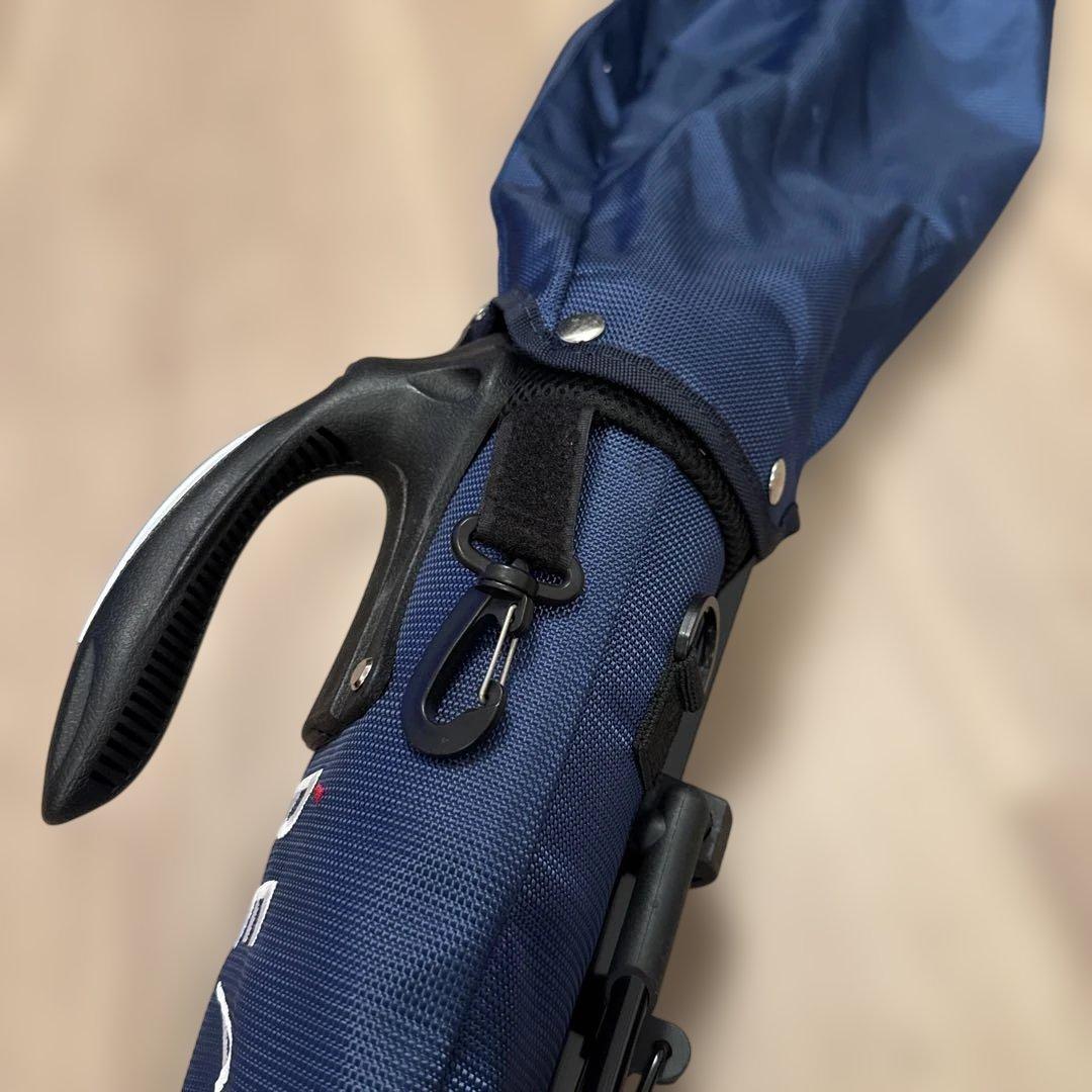 【再再値下げ】PEARLY GATES セルフスタンドバッグ ネイビー