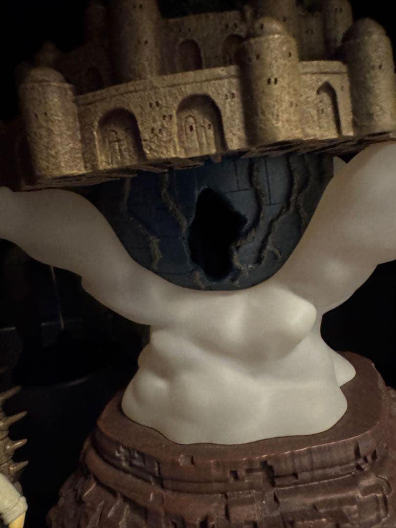 天空の城ラピュタ　ライトアップジオラマ