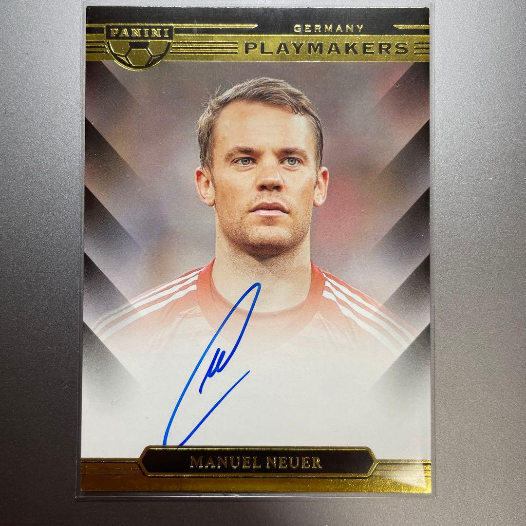 ノイアー　直筆サインカード