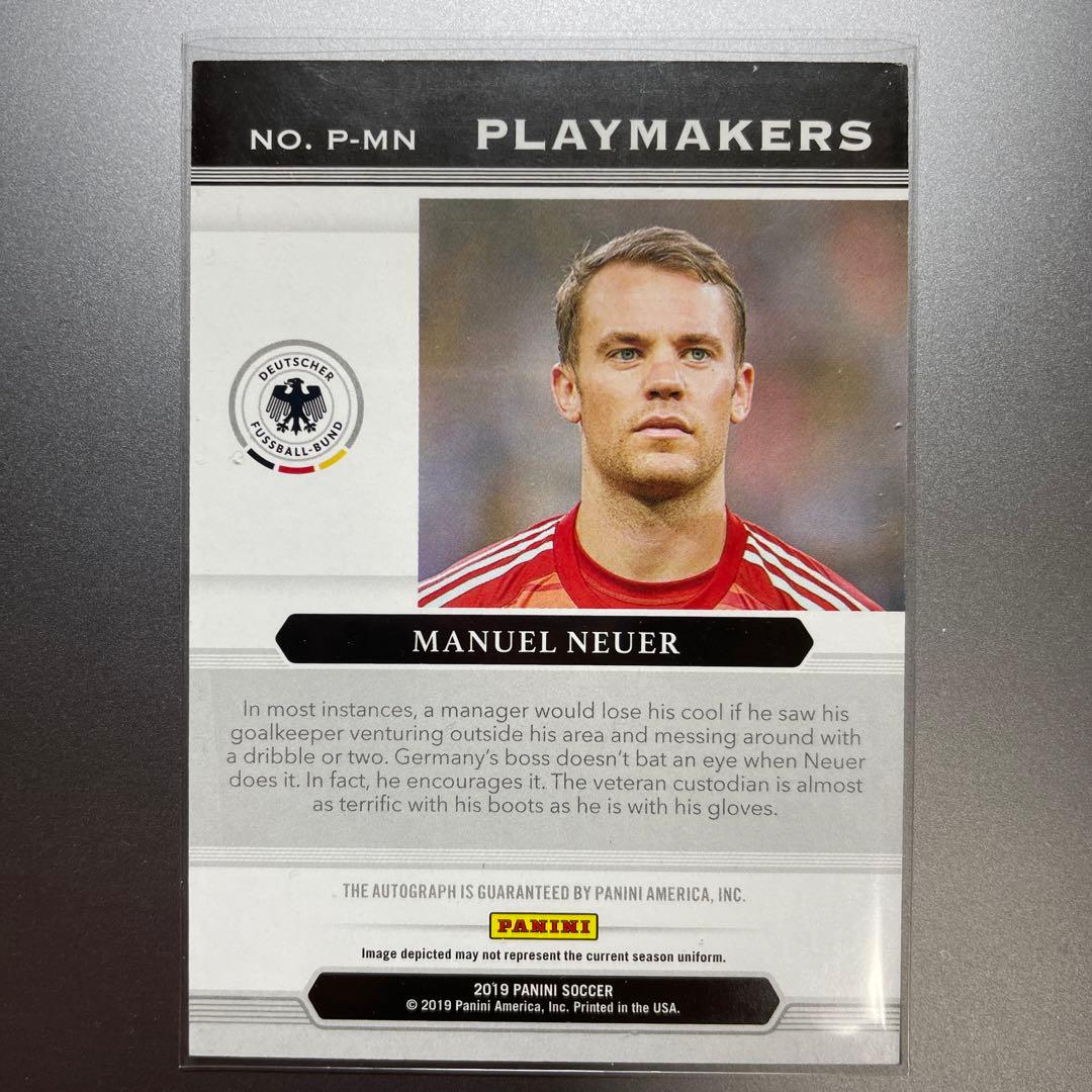 ノイアー　直筆サインカード