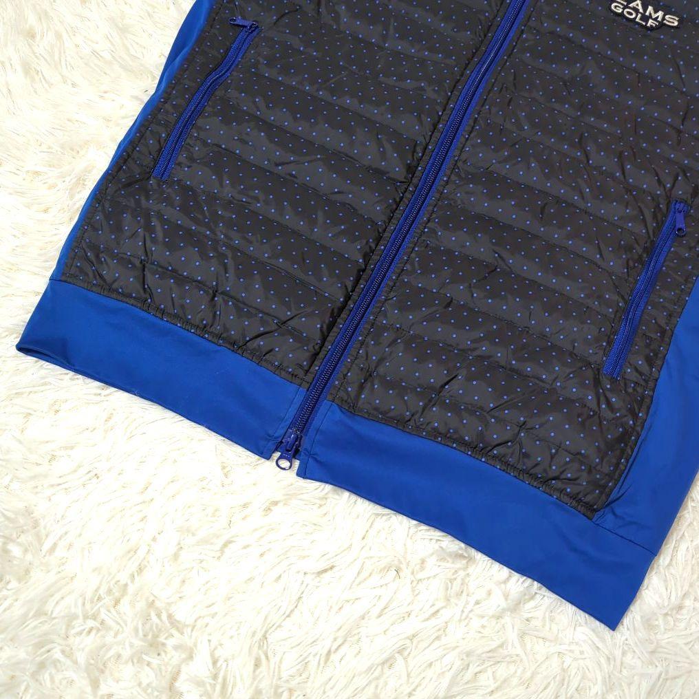 BEAMS GOLF パッカブルドット ダウンブルゾン　L