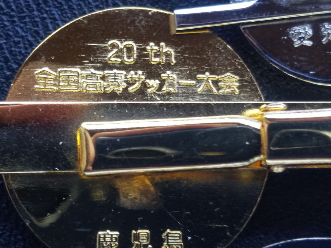 高専　４０年以上前　レア　ネクタイピン　サッカー