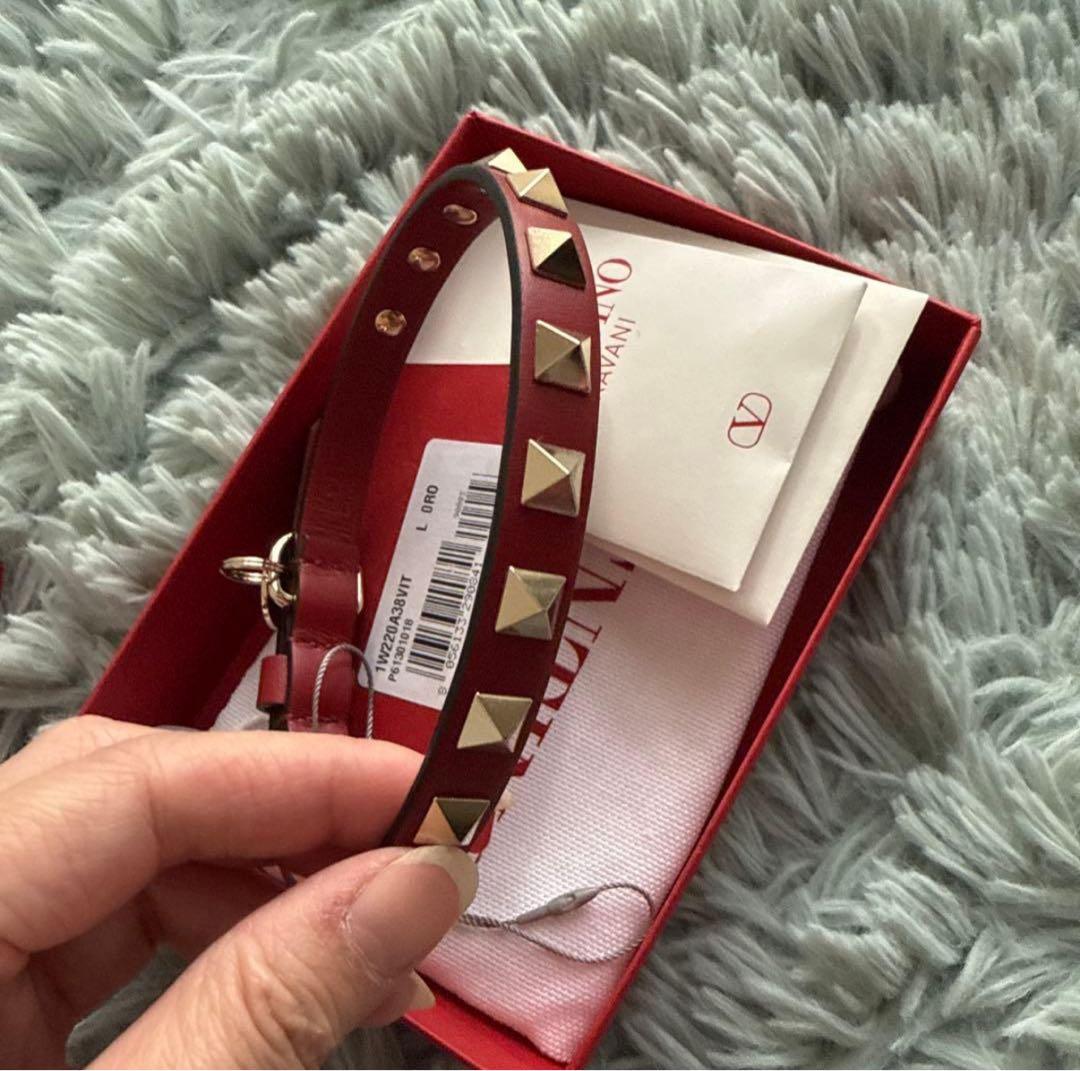 ❤️ヴァレンティノ❤️新品　ガラヴァーニ　ペット　 犬用　首輪　スタッズ