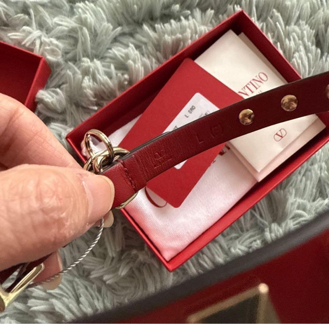 ❤️ヴァレンティノ❤️新品　ガラヴァーニ　ペット　 犬用　首輪　スタッズ