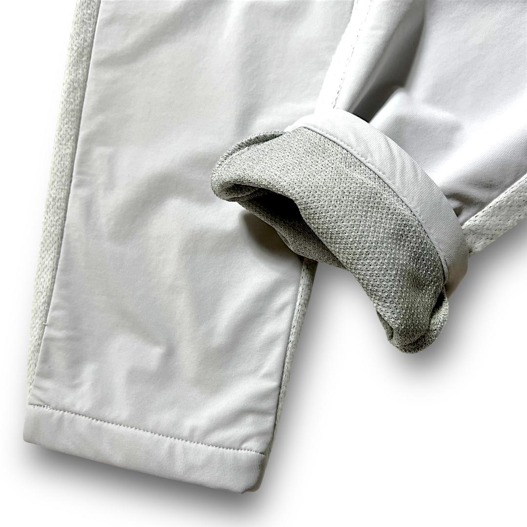 5 パーリーゲイツ メッシュインレー裏起毛パンツ 定価30,800円 下げ札無し