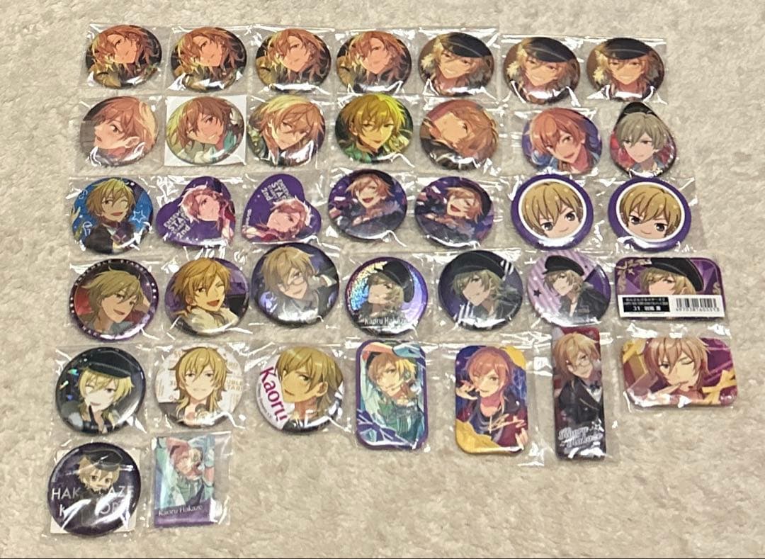 あんスタ　羽風　薫　セット　缶バ　アクスタ　アクキー　中国　台湾　韓国