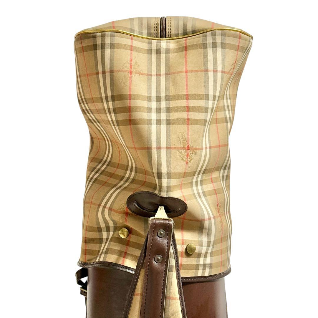 【希少・年代物】Burberrys ノヴァチェック キャディバッグ バーバリー