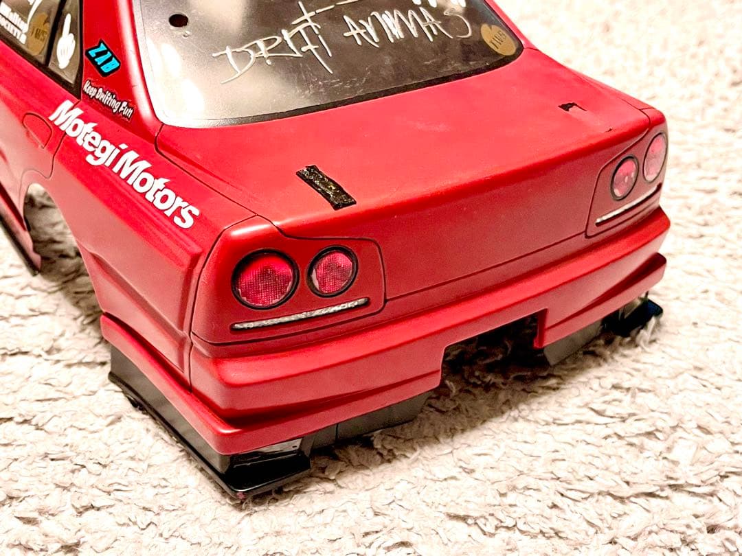 希少　ヨコモ　R34スカイライン4Drボディ　YOKOMO