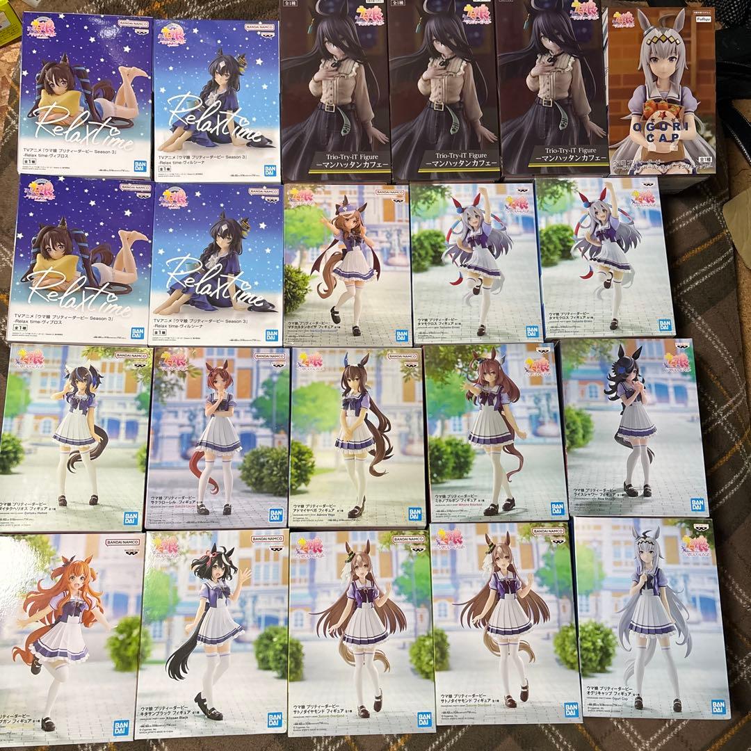 ウマ娘 プライズ フィギュア まとめ売り 15種21点セット