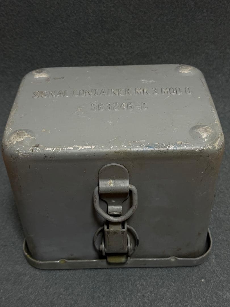 米軍 実物 シグナルコンテナ ナム戦