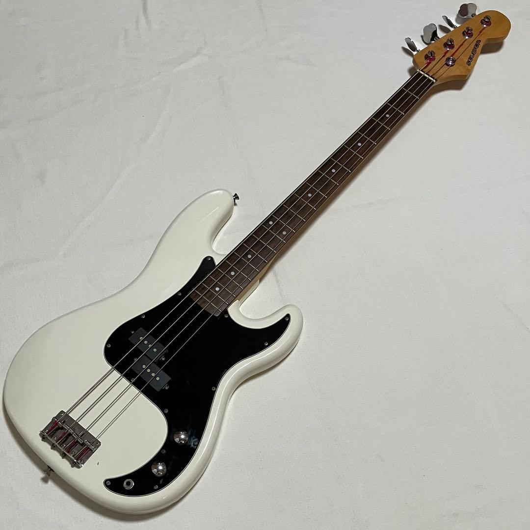 SELDER プレシジョンベース エレキベース ホワイト セルダー