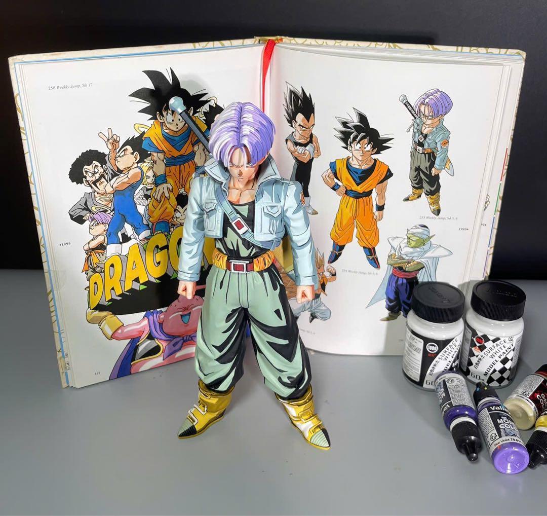 m*8様 ドラゴンボールZ トランクス　カスタム　改修 二次元リペイント　フィギ
