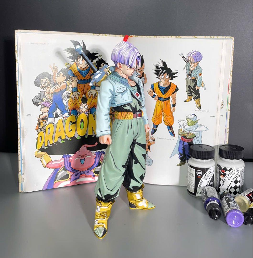 m*8様 ドラゴンボールZ トランクス　カスタム　改修 二次元リペイント　フィギ