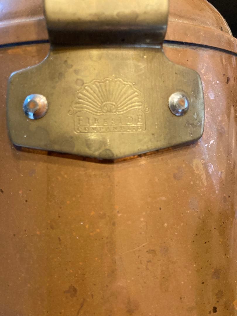 グランマーコッパーケトル　小　fireside旧ロゴ