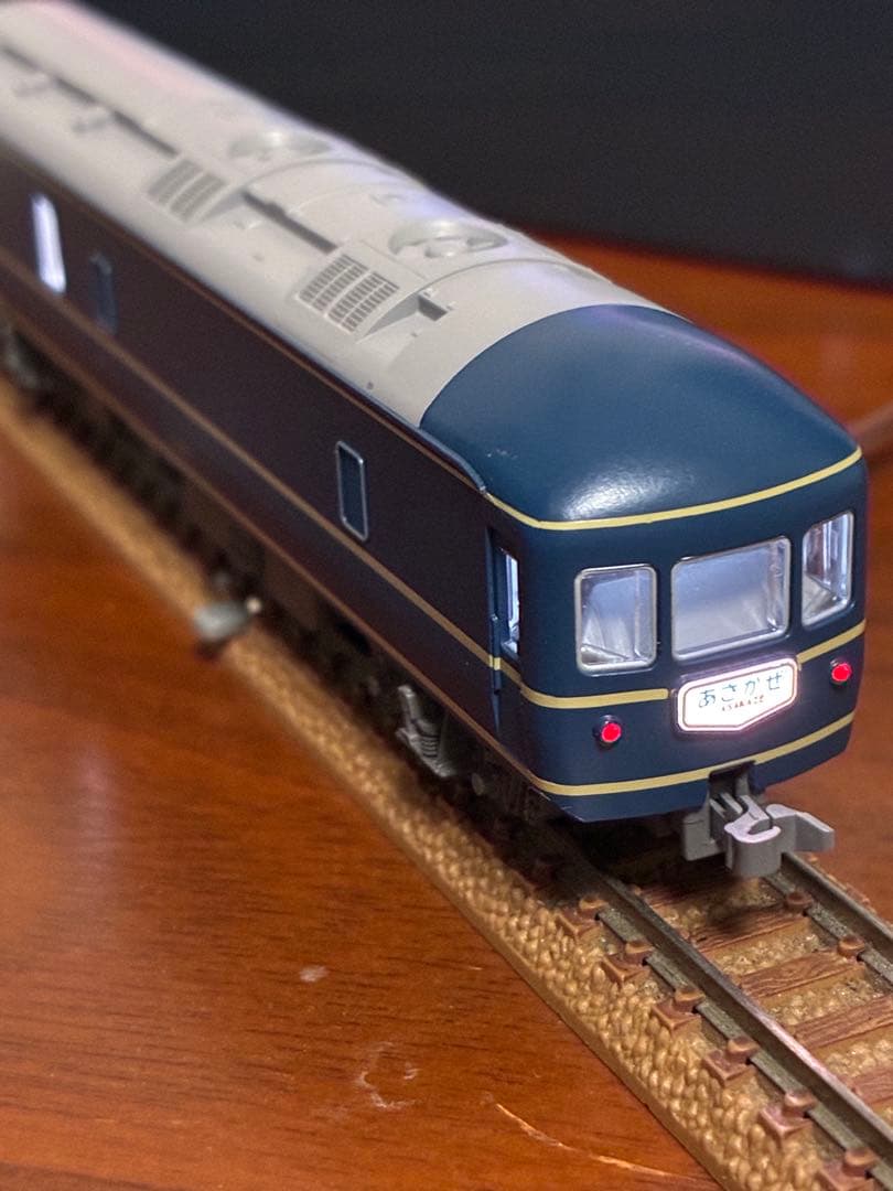 20系客車あさかぜ6両　kato ライト室内灯点灯確認済
