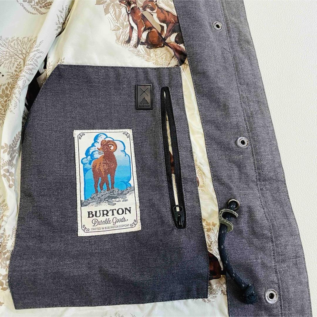 6718【美品】バートン　ジャケット　ライトアウター　薄手　レディース　スノボ