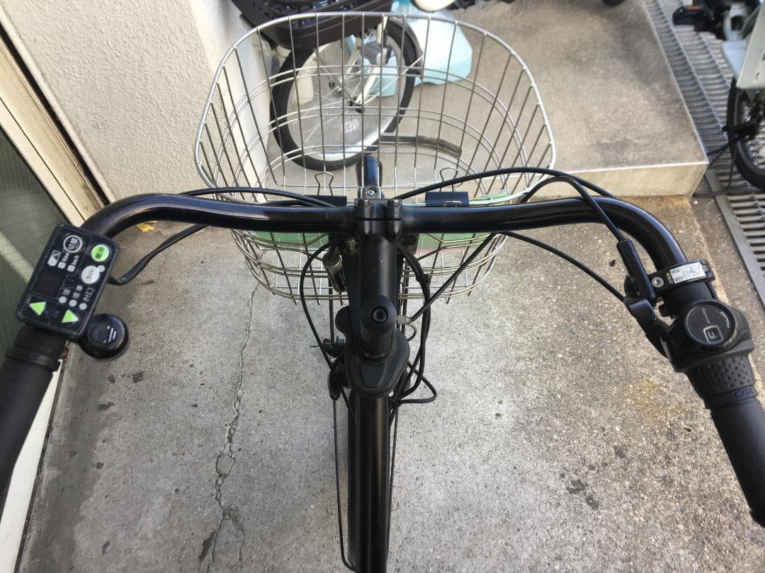 地域限定送料無料　ハイディ　12,3AH　子供乗せ　黒　神戸市　電動自転車