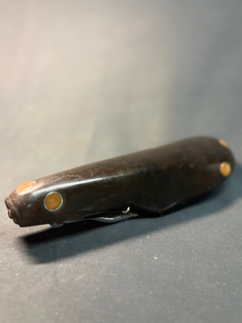 FUJITA フジタ サドル レザー 本革 藤田サドル工業 ビンテージ 大銅鋲