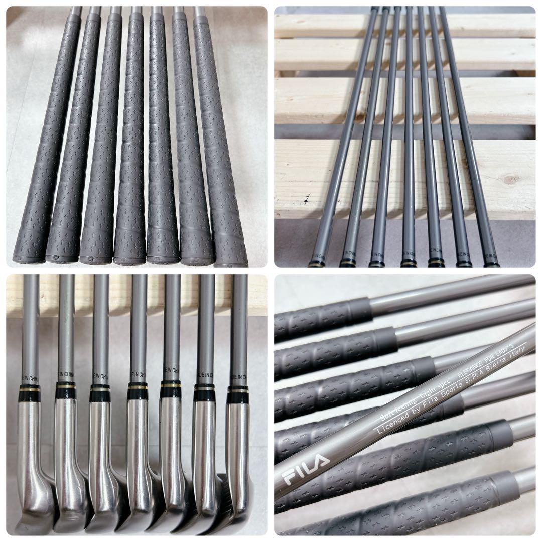 X476 タイトリスト フィラ レディース ゴルフ クラブ セット 赤 オシャレ