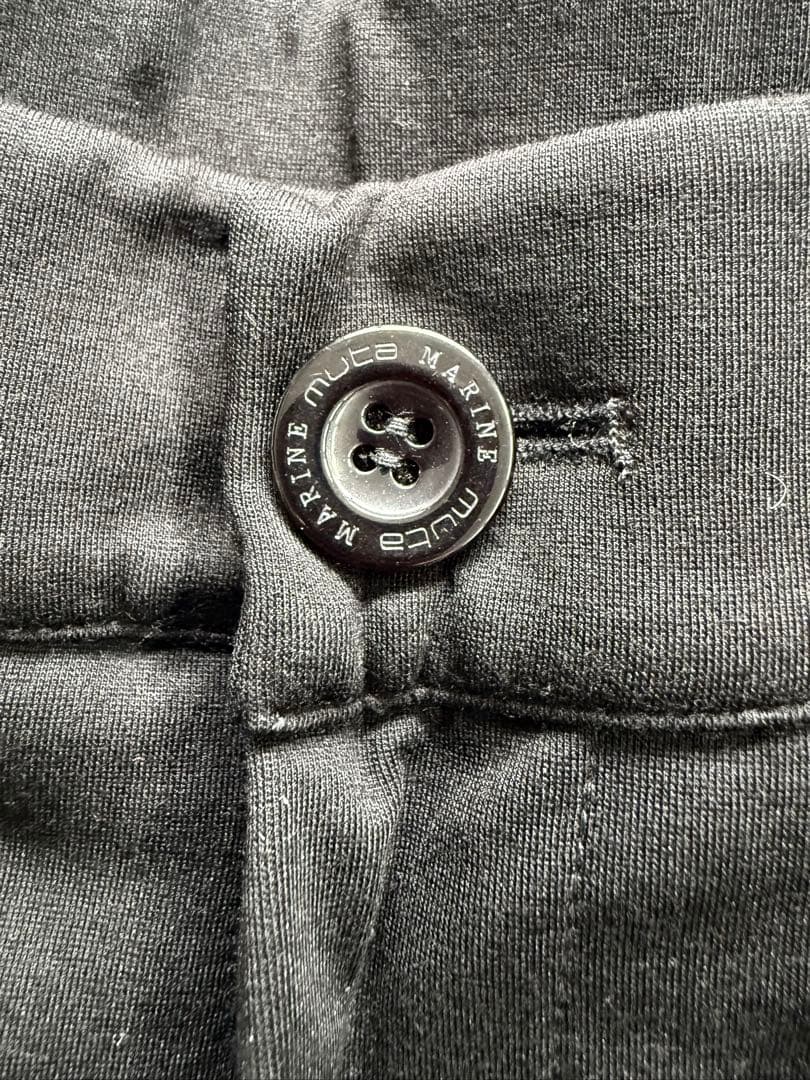 【新品】mutaファーポケットホットパンツ　ブラック　レディースＭ