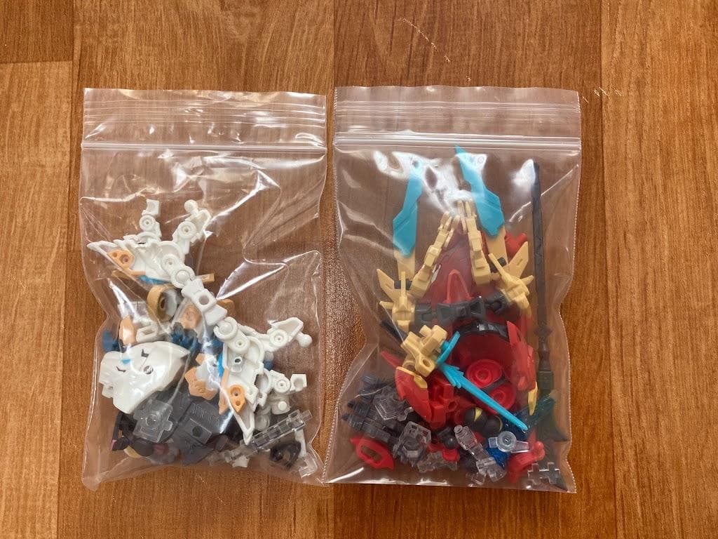 【開封品】デスクトップアーミー　玄武/青龍/白虎/朱雀　組立済4体セット