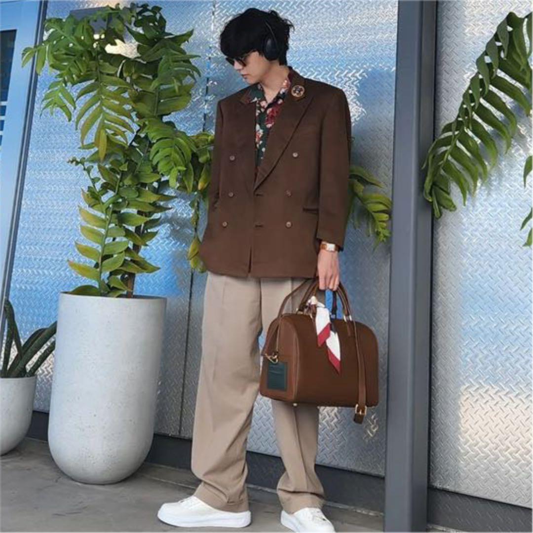 BTS V ボストンバッグ