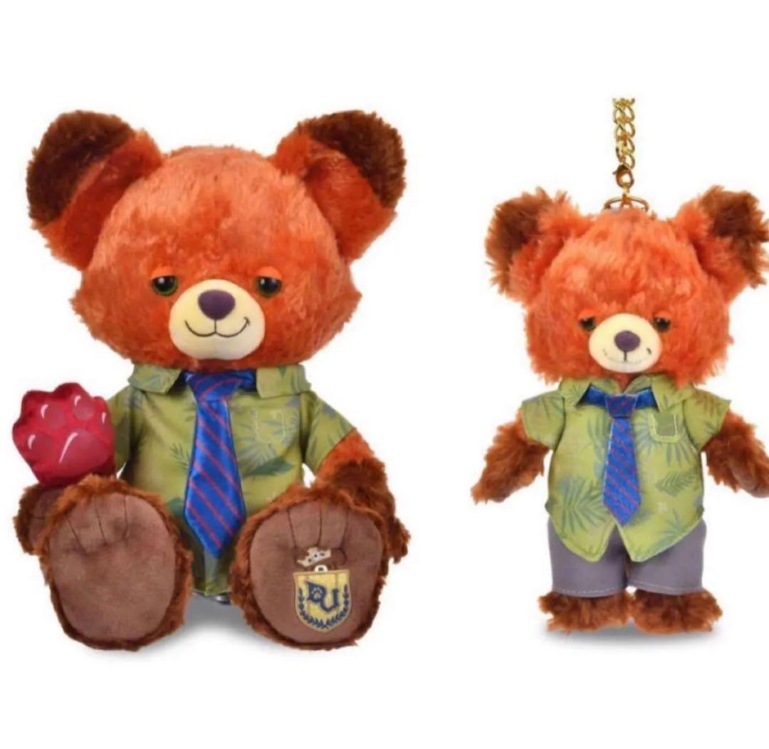 珀*読様 ユニベアシティ ぬいぐるみと　(M) とキーチェーンパウシクル ズート