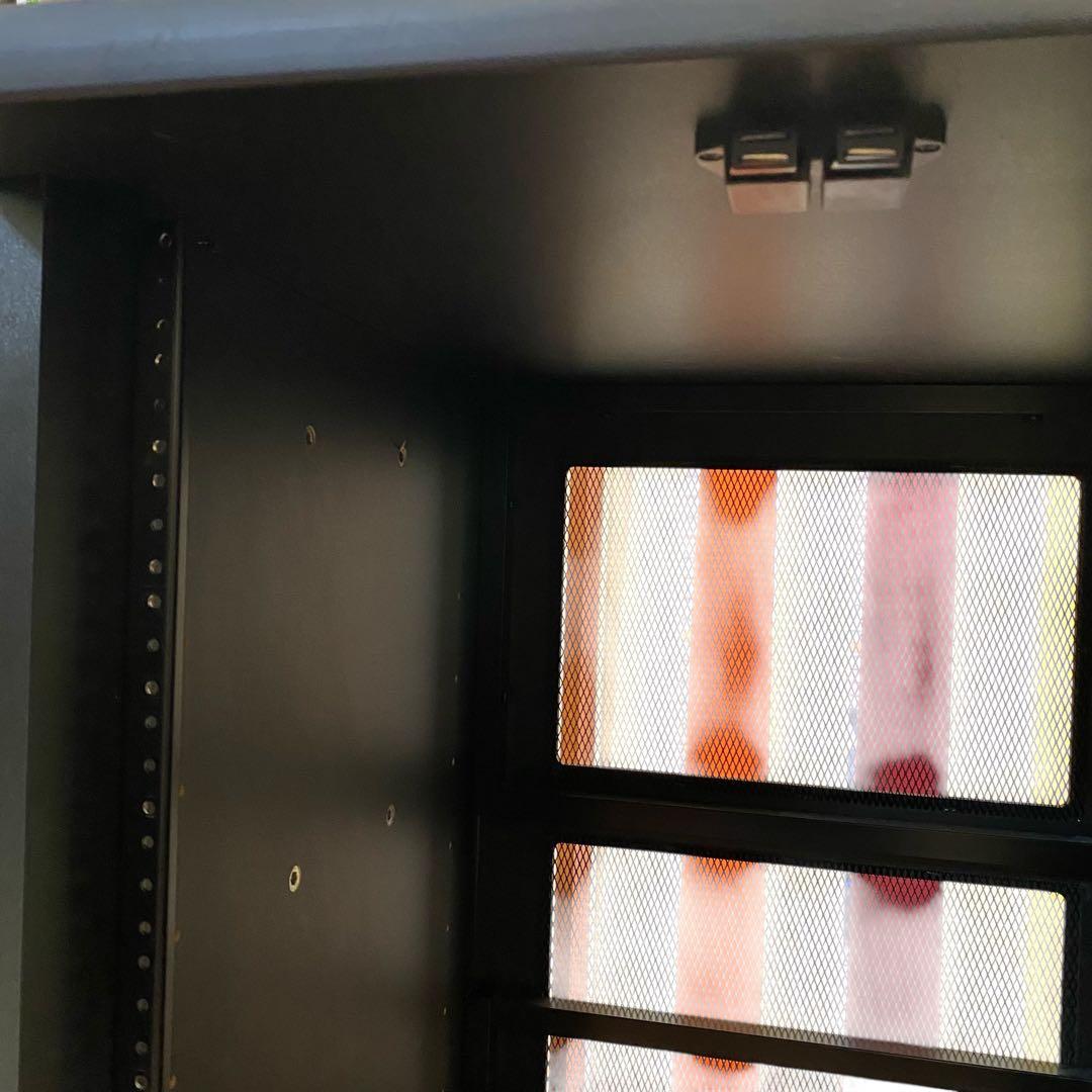 TOA WR-018EB 木製機材ラック スタジオ 　キャスター付