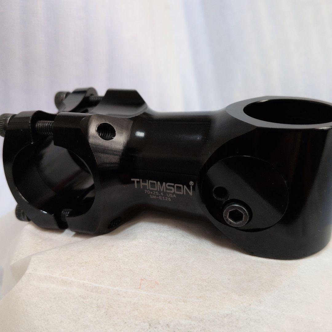 THOMSON ステム コラム径OS.25.4ミリmm 70mm 0度ブラック