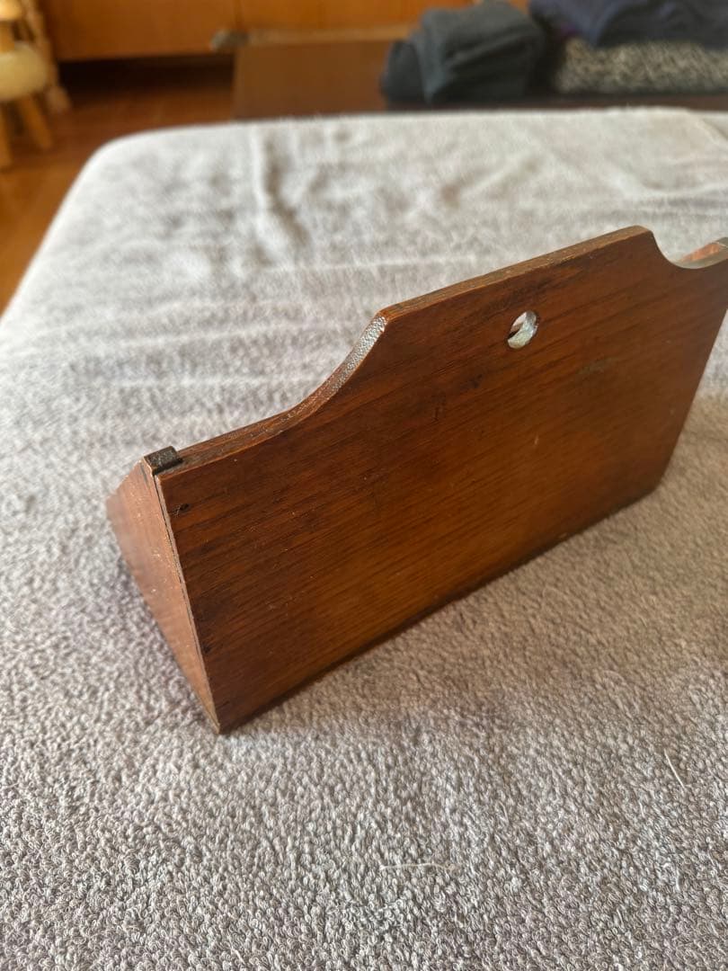 英国イギリス アンティーク ヴィンテージ レターラック木製 ❣️