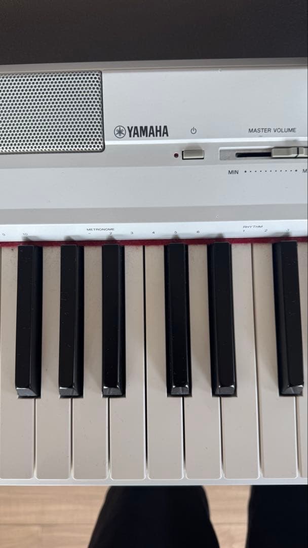YAMAHA 電子ピアノ デジタルピアノ P-105 ホワイト
