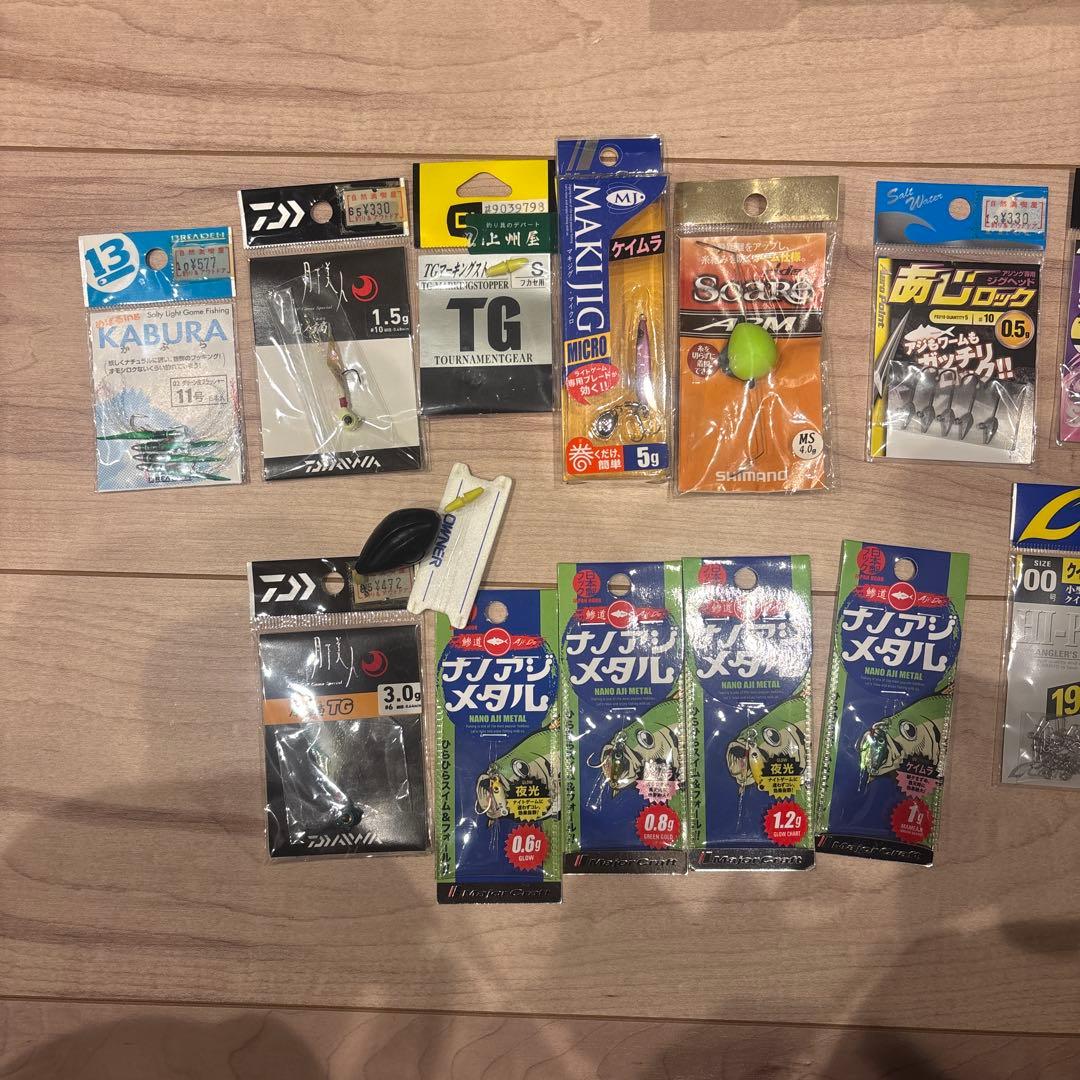 アジング引退セット　ワーム　ルアー　新品多数　VS-7055N