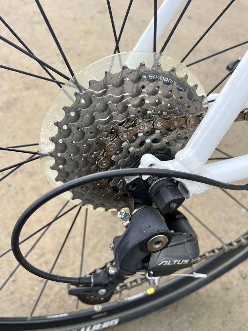 Giant Escape RX ホワイト クロスバイク　譲渡書あり送料無料