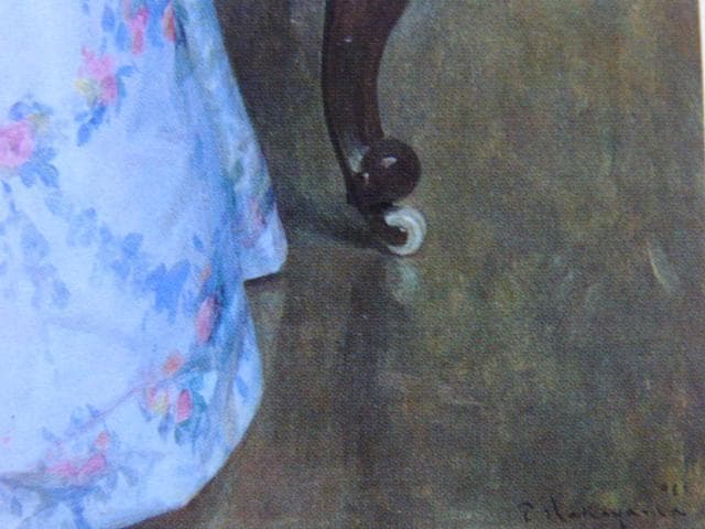 中山忠彦、華粧、希少な額装用画集より、新品高級額装付、状態良好