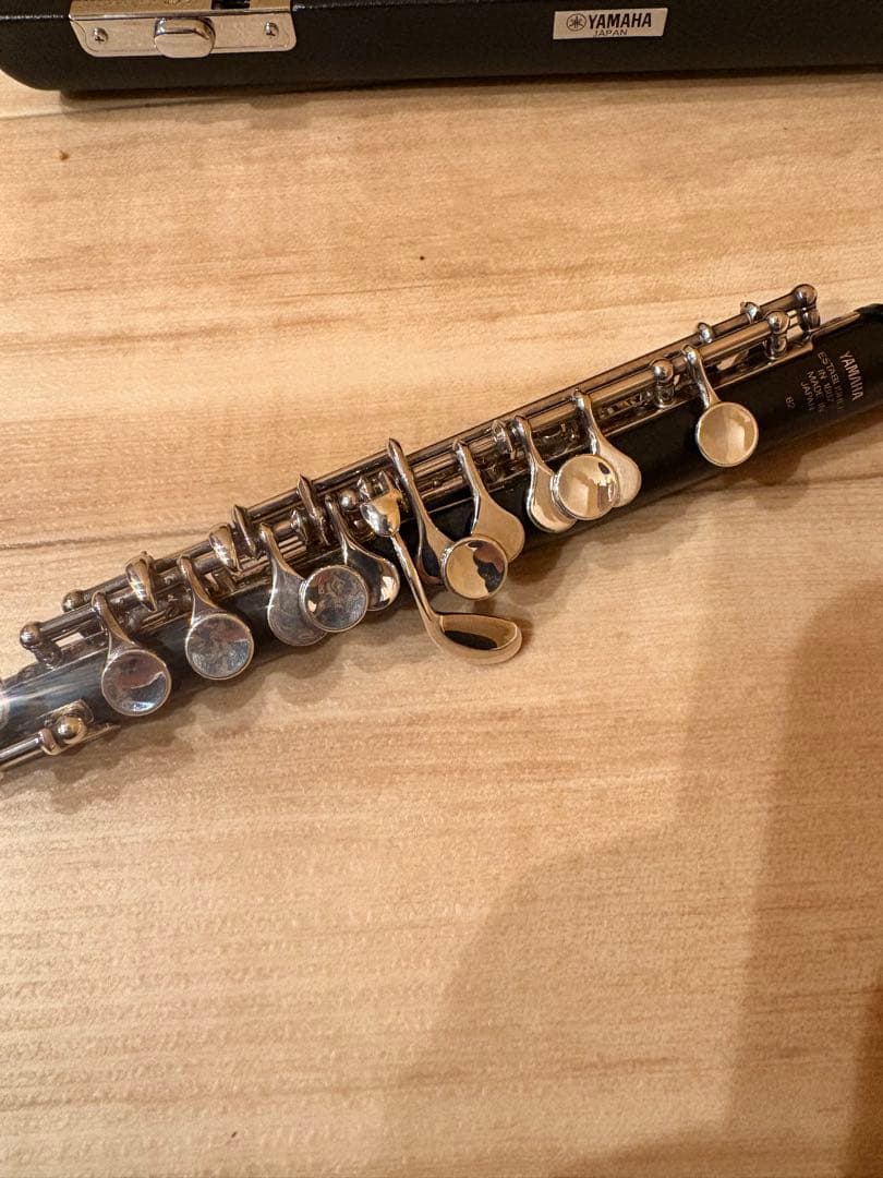 YAMAHA ピッコロ　YPC62本体 黒ケース付き(フィンダ頭部管付き)