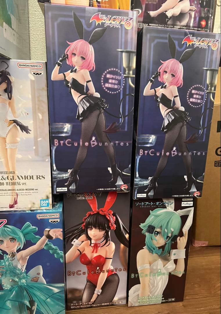 初音ミク　ウマ娘　着せ恋　フリーレン　アルベド　フィギュア　セット