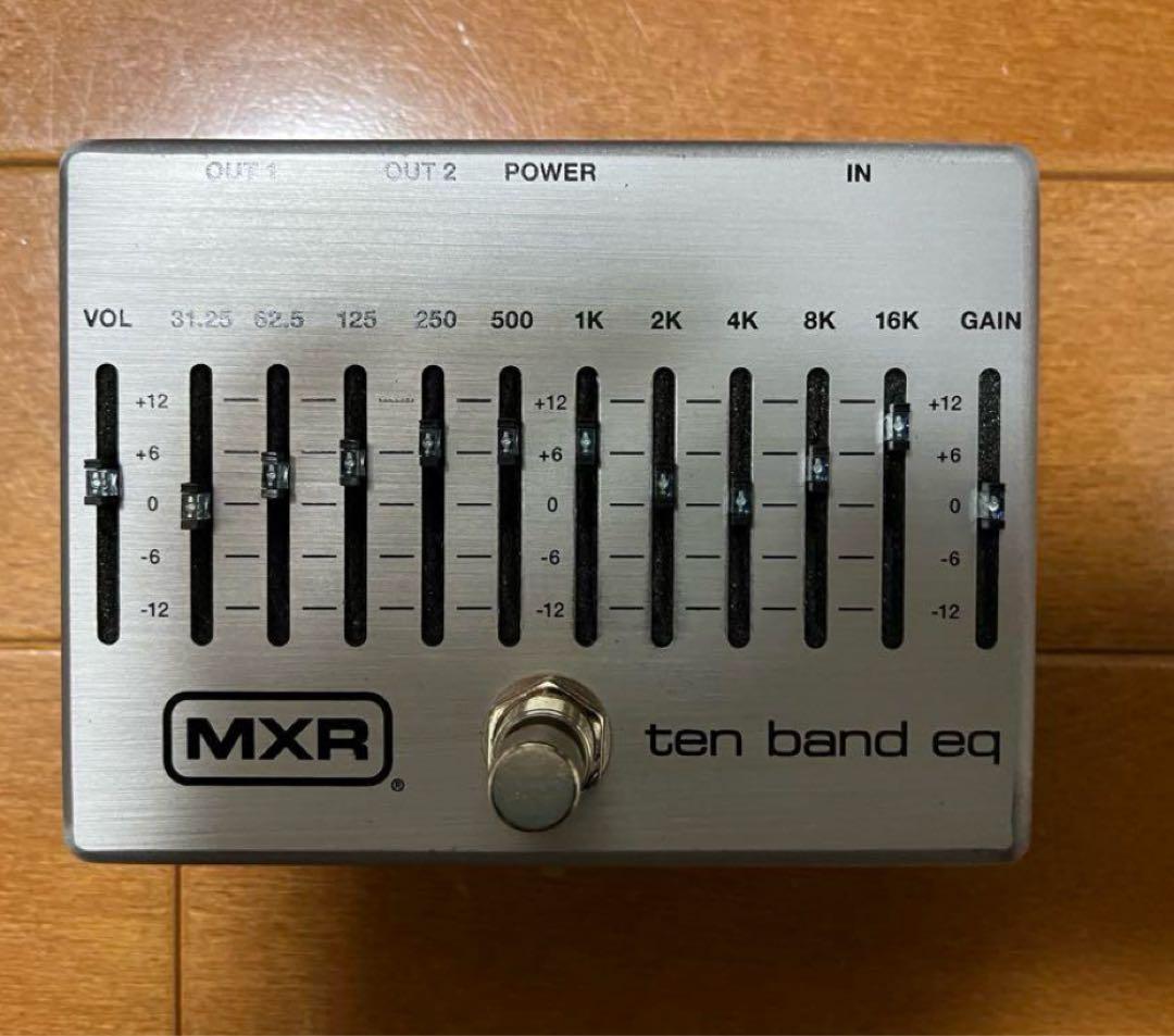 て*ー様 MXR ten band eq 純正18vアダプター付属