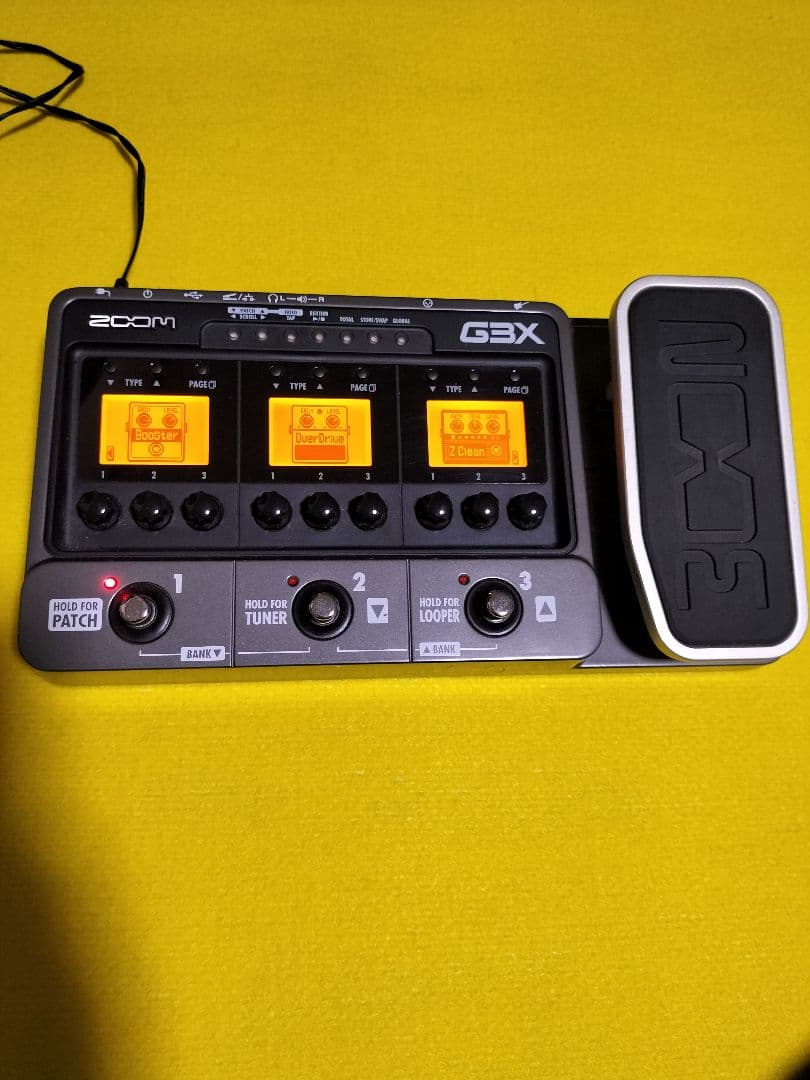 ZOOM G3X ギターエフェクター