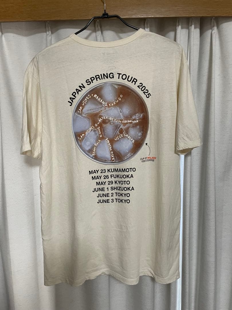SAM WILKES Tシャツ 2025年ツアー サム・ウィルクス